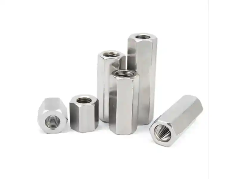Hex Threaded Coupling Nut for Fastener Connection